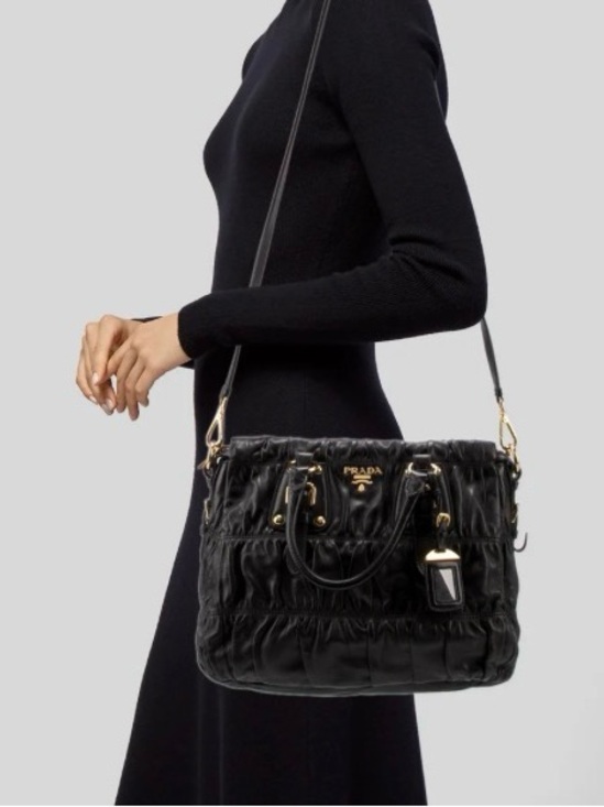 Prada Handbags - PRADA NYLON SHOULDER/CROSSBODY BAG